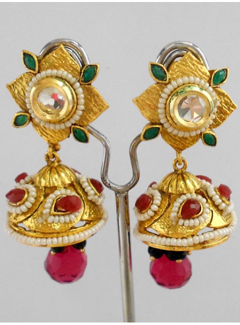 Polki Earrings